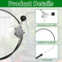 055-8020-00 Throttle Cable for Bad Boy ZT Elite Mowers, 52-1/2" Cable Length, 50" Conduit Length