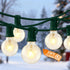 Outdoor String Lights 25 Ft G40 Patio Lights with 27 Edison Incandescent