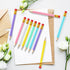 Zonon 48 Pieces Mini Golf Pencils with Eraser for Kids, Short Pencils for Wedding, Bridal Shower, School, Office (Pink,