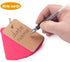 Blank Index Cards Ring Flashcards, 400Pcs Colored Cardstock 2.2"x3.5" Note Cards for School Learning and Office Supplies
