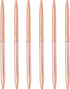 Replacement Wedding Signing Pen for Guest Book, RUTICH Signing Pen Holder, Rose Gold, 6 Pcs