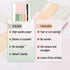Mr. Pen Pastel Transparent Sticky Notes, 200 Pcs, Bible Sticky Notes, Planner Tabs, Repositionable Book Sticky Notes