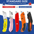 DIYSELF Utility Knife Blades, 100 Pack Box Cutter Blades Refills with Dispenser for Razor Knife Replacement