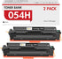 Toner Bank Compatible Toner Cartridge for Canon 054H 054 Black CRG054H, 2-Pack for MF644Cdw MF642Cdw Printers