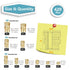 420Pcs M3 M4 M5 Threaded Inserts Assortment Kit for 3D Printing Components, Metric Brass Knurled Nuts, Insert by Heat into Plastic Parts