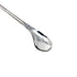 Stainless Steel Double Ended Square & Lab Spoon Sampler Lab Spatula 7 Length (Right Angled)