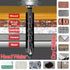 15 in 1 Concrete Drill Bit Set, 3/16" to 1/2" Inch Carbide Drill Bits for Masonry and Wood