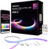 Tatazone 16.4ft Bluetooth RGB+IC COB Led Strip Light with App, Chasing COB
