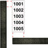 Kenco Self Adhesive Durable Vinyl Labels, Consecutively Numbered 2" X 1" (ROLL 1001-1500)