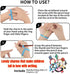PCJJ 6PCS 3-5 Pencil Grips for Kids Handwriting Ergonomic Pencil Grip Trainer for Toddlers Preschool Writing Aid
