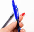 BAZIC Ballpoint Pen Ixion Assorted Colors Ink Color Barrels Retractable Pens, 1.0 mm Bold Point Smooth Writing, for Office School Teacher (5/Pack), 1-Pack