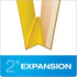 Pendaflex SER2YEL Personnel Folders, 1/3 Cut Hanging Top Tab, Letter Size, Yellow