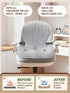 Tailbone Benazcap Memory Foam Seat Cushion with Lumbar Support Pillow for Office Chair, Car & Gaming Seat, Wheelchair
