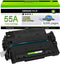 greencycle Compatible CE255A Toner Cartridge Replacement for HP 55A, 1-Pack for Laserjet P3015
