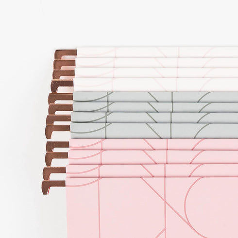 U Brands Hanging File Folders, Modern + Pretty, Pack of 12, 72 Count Total
