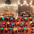 31.5FT C9 Dimmer Dimmable C9 15 E17 19.68" String Lights with and Timer - Light String with Light Sockets Spacing