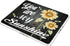 Smooffly Gaming Mouse Pad Custom, "You Are My Sunshine" Quote with Bees and Sunflowers (9.5 x 7.9 Inch)