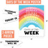 Hadley Designs Doodle Classroom Calendar Set, Bulletin Board Sets for Teachers