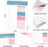To Do List Pad - Undated Daily Planner Notebook for Work with 52 Sheets, Perfect for Daily Tasks and Goal Setting,