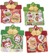 MOZXIRZ 4 Pack Cute Sticky Notes Cartoon Christmas Sticky Memo Pads Kawaii Small