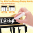 360 2 48 Counter Chip Rack Display Stand, Rotating Base Chip Bag Holder with Message Board, Tier Clips Snack Organizer