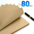 Tofun 2 Packs A5 A5 6-Ring 80 160 Blank Vintage Refillable Paper, Retro Binder Refills Paper for Binders Planner