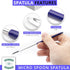 Scientific Labwares Stainless Steel Micro Lab Scoop Sampler with Soft Handle - Scientific Quality Micro Lab Spatula Blade Spoon (9")