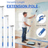25 9 inch+4 inch ETERNA Paint Roller Kit with Extension Pole, Pieces Paint Supplies with Paint Tray&liners, Paint