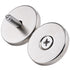 LOVIMAG Neodymium Disc Magnets - 1.26 inch x 0.2 inch, Strong Permanent Rare Earth Magnets with Screws, Pack of 8