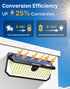 466 4000Lm 270 IP68 3 2-Pack Solar Security Lights Outdoor, LED Ultra Bright, Wide Motion Sensor, Waterproof, Modes