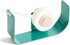 U Brands Metal Desk Organization Kit - Arc Collection with Cup, Tape Dispenser, Letter Sorter (Green)