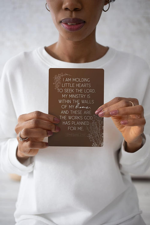 Indie Leigh & Co 35 Positive Affirmation Cards for Women | Christian Gifts for Women of Faith | Postpartum Essentials |