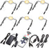 Kitchen Cabinet Undereath Light Kit, Backsplash Back Lighting, 110V Plugged in &