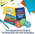 T MARIE 100 96 Pack Token of Appreciation Chips and Appreciation Cards - Bulk Gift Blank Encouragement Thank You