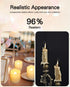2X Wedding,Table,Outdoor,Pack 12 SHYMERY Flameless Votive Candles,Lasts Longer,Battery Operated LED Tea Lights
