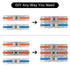 AITRIP 30pcs 1 Conductor Compact Wire Connectors, DIY Inline Electrical Connectors, Quick Connect Wire Terminals