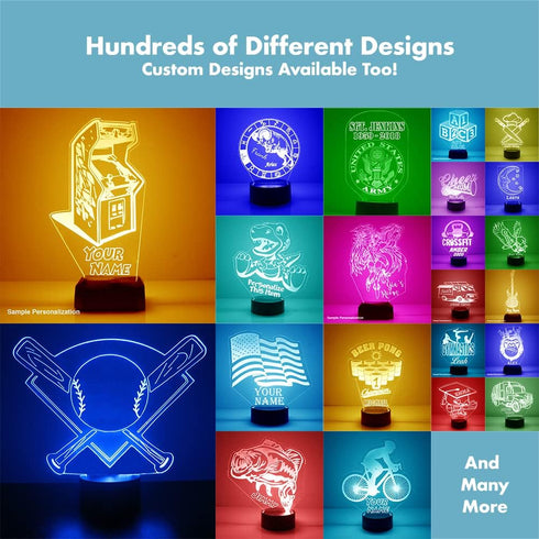 Store 16 4 Personalized Butterfly LED Sign Night Light Lamp with Remote, Custom Text, Acrylic Display with Colors