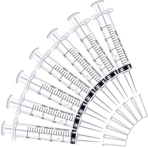 20ml Syringe Without Needle, Syringe for Liquid, Scientific Labs, Measurement, Disposable Individual