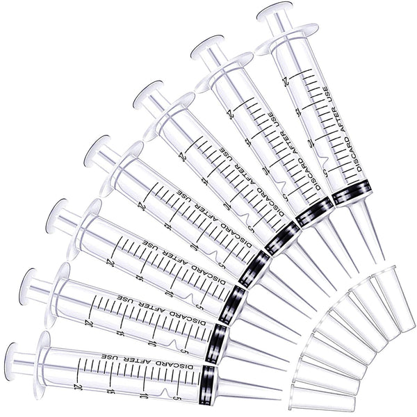20ml Syringe Without Needle, Syringe for Liquid, Scientific Labs, Measurement, Disposable Individual