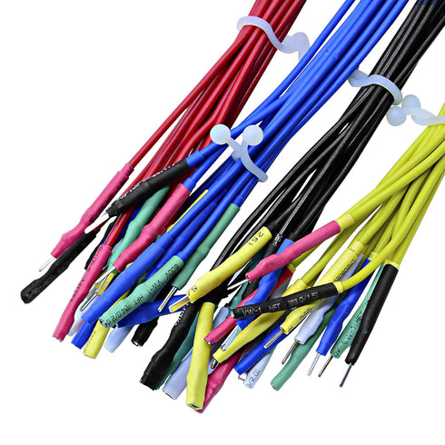 HT306 4 Connectors Sizes Universal Breakout Leads, 6 Channel Test Lead Set for Automotive