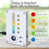 DIY Thermo-Hygrometer Soldering Kit, ICSTATION Temperature and Humidity Meter with Expression LED, / Switchable STEM