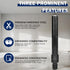 5/8"-11 Male Thread to SDS Max Shank Core Drill Bit Adapter, Premium Hardened Steel Converter for Concrete Core Bit