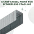 M&G Heavy Duty Staples, 10000pcs for Standard Stapler, Smooth Stapling, Silver