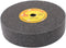 uxcell 8" Dia 2" Thick 5P 180 Grit Nylon Fiber Wheel, Abrasive Polishing Buffing Disc, Black