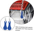 4pcs Fashionable Keychain Tokens - Metal Coin Shopping Trolley Accessories