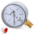 0-5 Psi Low Pressure Gauge, 2-1/2" Dial Size, 304 Stainless Steel Case, 1/4" NPT Lower Mount for Water Air Tire Test