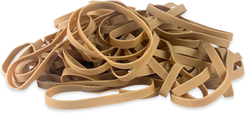 UPG22964PK2 Rubber Bands - Upgrade Office Supply, Size #64 (3-1/2" x 1/4"), 4 oz. Boxes (2 Pack), Natural Crepe