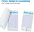20 Pack of Purple Guest Check Books for Servers - Essential Note Pads for Restaurants