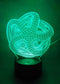 Alien Creatures 3D Night Light, LED Illusion Lamp with 7 Color Changing Lights, Home Decor and Best Gift