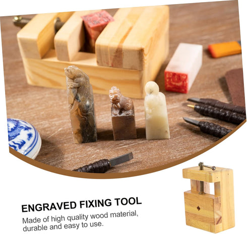 COHEALI 1pc Mini Engraving Accessories, Adjustable Work Table Drill Press, Woodworking Vise Clamp, Engraving Bed Tool